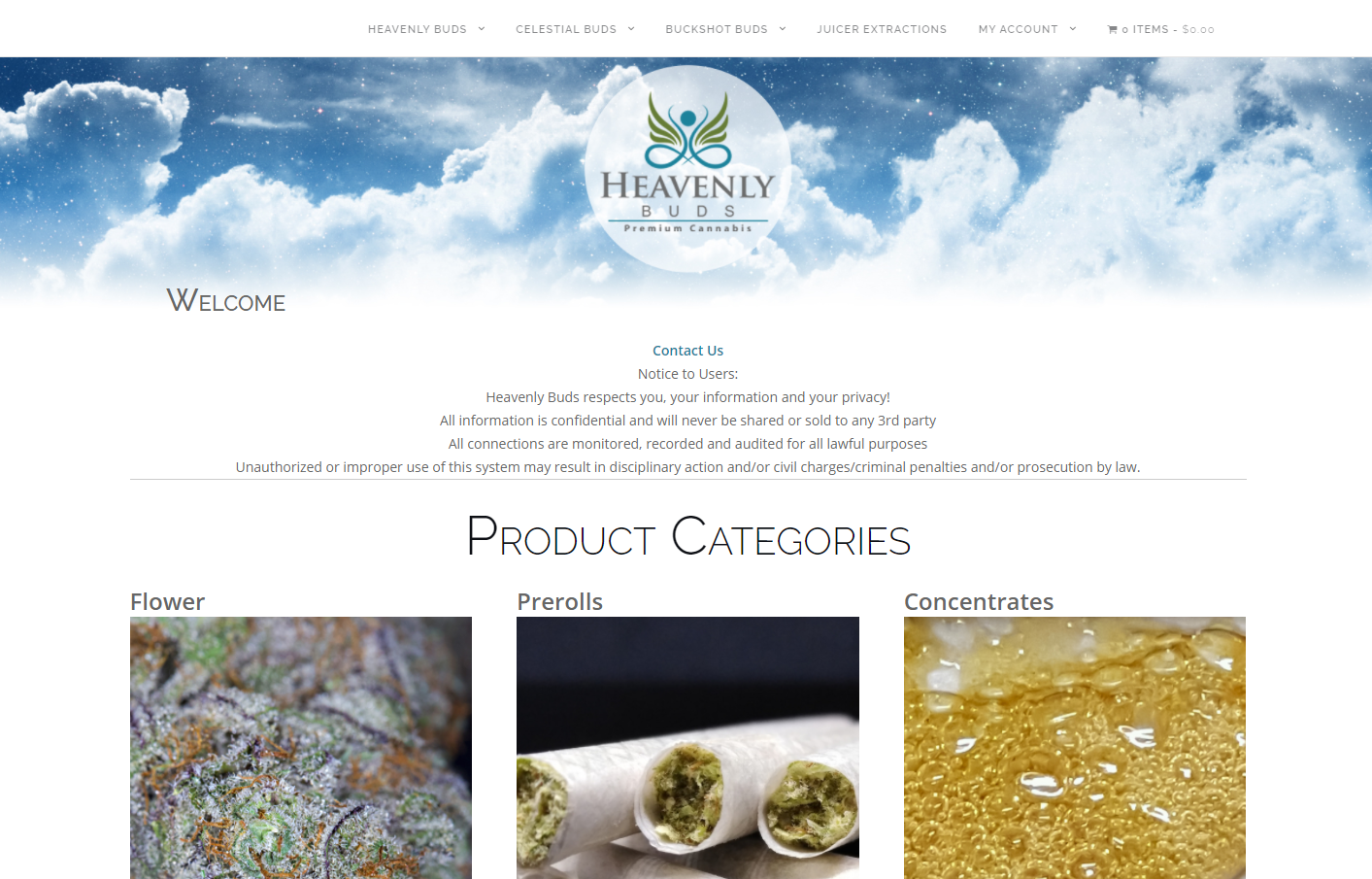 heavenly buds website